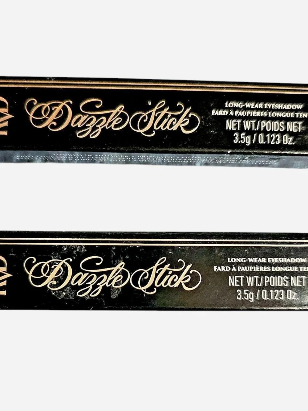 2x Set: Kat Von D DAZZLE STICK Eye shadows 3.5g/0.123oz